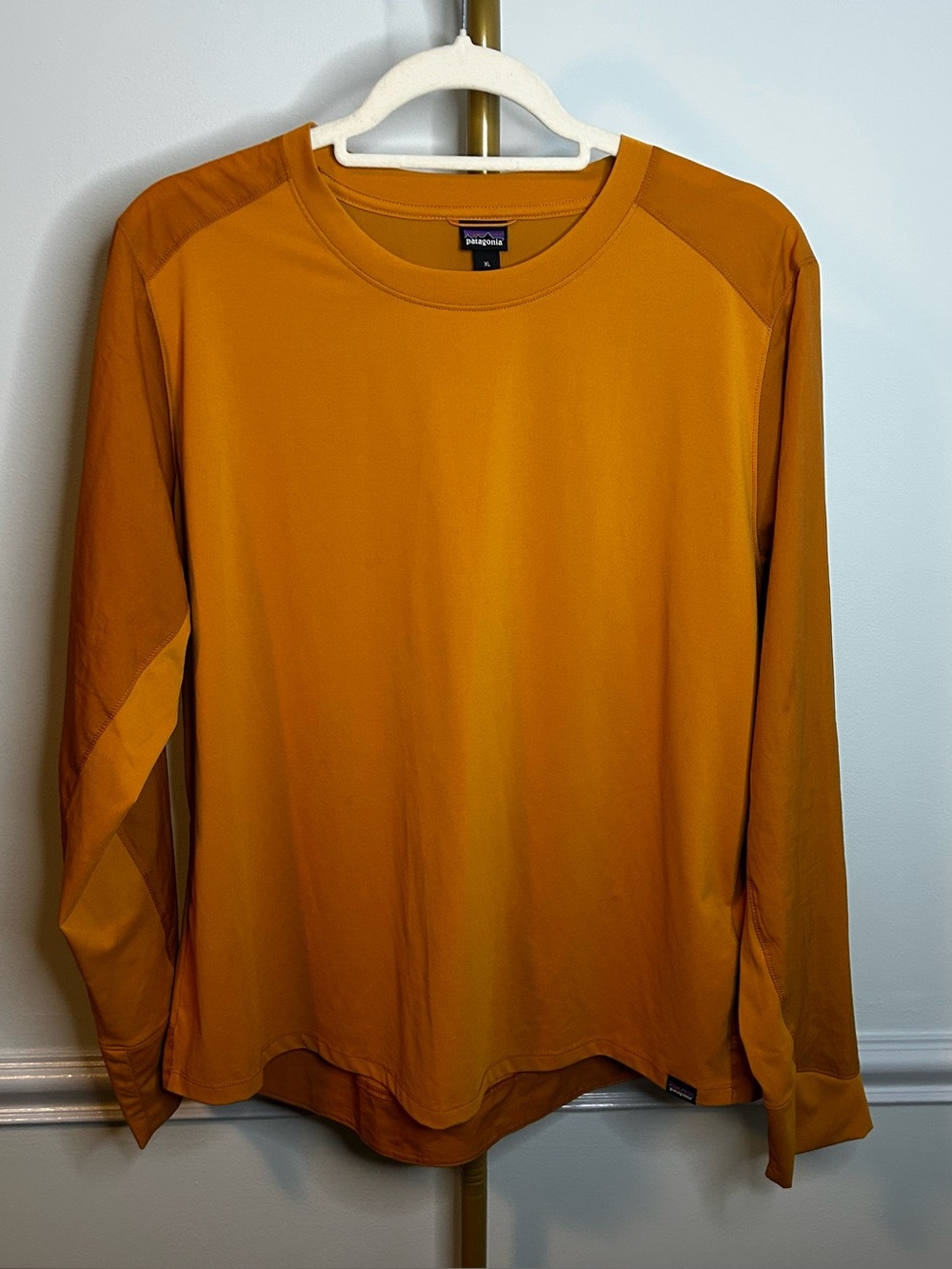 Patagonia Orange Dirt Craft Long Sleeve Jersey Size XL